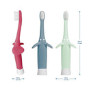 Dr. Brown's Infant-to-Toddler Toothbrush, Elephant, Mint, 0-3 Years by TinyTreasures Baby Boutique