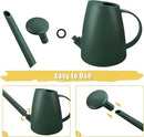 Watering Can for Indoor Plants, Small Watering Cans for House Plant Garden Flower, Long Spout Water Can for Outdoor Watering Plants 1. 8L 1/2 Gallon (Dark Green) by GreenHaven Gardens