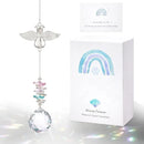Loss of Dog Sympathy Gift - Dog Memorial Suncatcher, Pet Loss Crystals Prisms Rainbow Maker, Rainbow Bridge Dog Memorial Gifts, Passing Away Remembrance Sun Catcher, Pet Loss Bereavement Gift Idea by GreenHaven Gardens