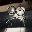 45mm Crystal Suncatcher Round Pendant Rainbow Maker for Home Car Decor (Moon and Sun) by GreenHaven Gardens