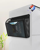 1-Tier Magnetic File Holder - No Drilling Installation File Organizer, Large Capacity Magnetic File Holder for Refrigerator, File Cabinets, Whiteboard, Office, Kitchen by CozyNest Decor