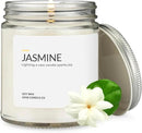 1OAK Jasmine Candle - Soy Wax Scented Candles (Jasmine) - Soy Candles for Home Scented - Long Burning Premium - Hand-Poured (7oz.) by CozyNest Decor