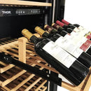 THOR Kitchen Freestanding 24-Inch Dual Zone Wine Cooler in Stainless Steel - Model TWC2403DI by CozyNest Decor