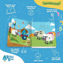 Ditty Bird Farm Animals Sound Book for Toddlers | Interactive Farm Board Book with Real Animal Sounds | Touch & Sound Book for Ages 1-3 | Sensory, Musical Book for Toddlers by TinyTreasures Baby Boutique