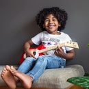 Loog Mini Acoustic kids Guitar for Beginners 3-strings Ages 3+ Learning app and lessons included by TinyTreasures Baby Boutique