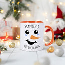 Custom Christmas Mugs Personalized Hot Cocoa Mug for Kids Snowman Hot Chocolate Mug Customized Winter Holiday Mugs 11 oz Christmas Ceramic Mug Xmas Gifts for Boys Girls Family Christmas Decorations by TinyTreasures Baby Boutique