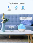 Dekala Smart Sunrise Alarm Clock for Kids, Wake Up Light for Bedrooms, Teens Heavy Sleepers,Sleep Aid with FM Radio, Sunrise/Sunset Simulation, 4 Alarm Clock, 7 Natural Sounds, APP Remote Control by TinyTreasures Baby Boutique