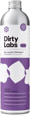 Dirty Labs | Murasaki Scent | Bio-Liquid Laundry Detergent | 80 Loads (21.6 fl oz) | Hyper-Concentrated | High Efficiency & Standard Machine Washing | Nontoxic, Biodegradable | Stain & Odor Removal by CozyNest Decor
