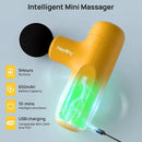 Massage Gun Mini, Electric Muscle Massager Deep Tissue, Compact Travel Size Handheld Percussion Massage Gun for Back, Shoulders, Full Body Recovery and Pain Relief, Birthday Gifts for Men Women by CozyNest Decor