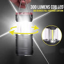 Lichamp 4 Pack Lantern Camping Essentials Lights, Battery Powered Collapsible Lanterns Flashlights with Red Strobe/SOS, Magnetic Base, for Power Outages, Hurricane, Tent Lights for Emergency by GreenHaven Gardens
