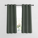 NICETOWN Bedroom Blackout Curtains & Drapes - Window Treatment Thermal Insulated Solid Grommet Voice Reducing for Kitchen/Nursery, Dark Mallard, 2 Panels, W37 x L54 by TinyTreasures Baby Boutique