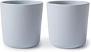 mushie Dinnerware Cups For Kids | Made in Denmark, Set of 2 (Cloud) by TinyTreasures Baby Boutique