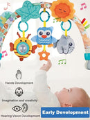 Baby Stroller Arch Toys, Pau1Hami1ton Car Seat Toys,Baby Gifts.S-19(Blue Owl) by TinyTreasures Baby Boutique