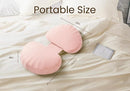 Pregnancy Pillow for Sleeping Memory Foam Pillow for Side Sleeper, Maternity Pillow Support for Back, Belly, HIPS for Pregnant Women, Portable and Adjustable Travel Wedge Pink by TinyTreasures Baby Boutique