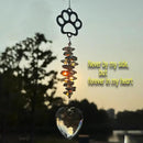Dog Memorial Suncatcher Colorful Sunlight, Dog Memorial Gifts, Rainbow Impressions for Pet Loss, Pet Sympathy, Thoughtful Dogs and Cats Remembrance, Bereavement Gifts by GreenHaven Gardens