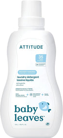 ATTITUDE Baby Laundry Detergent, EWG Verified, Plant and Mineral-Based Formula, HE Compatible, Vegan Household Products, Soothing Chamomile, 35 Loads, 35.5 Fl Oz by TinyTreasures Baby Boutique