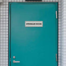 Signs ByLITA Standard Sprinkler Room Sign (Lt Gray) - Medium