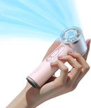 TORRAS COOLiFY iva Handheld Fan with Ice Cooler, [Chill by 50F] 0-100 Speed, Super Mini Powerful Portable Fan, 5000mAh Rechargeable Hand Held, Travel Essentials, Gifts for Dad Husband, Pink by TinyTreasures Baby Boutique