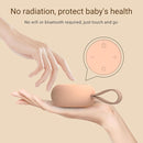 Portable Baby Sound Machine [White Noise for Babies Kids Adults][Sleep Soother][Timer Function][12 Soothing Sounds] 15 Hours Battery Life, Registry Gift,Shower,Clips on Baby Stroller.Peach by TinyTreasures Baby Boutique