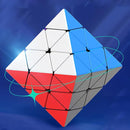 Pyramid Speed Cube Face Turning Octahedron Cube Octahedron stickerless Speed Cube Puzzle Triangle Magic Cube Puzzle Toy for Kids and Adults by TinyTreasures Baby Boutique