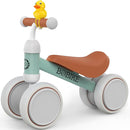 Baby Balance Bike Toys for 12-36 Months Kids Toy Boy and Girls Gifts Toddler Best First Birthday Gift Children Walker No Pedal Infant 4 Wheels Bicycle (Classic, Light Green) by TinyTreasures Baby Boutique