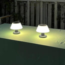 Solar Table Lamp Rechargeable Cordless - 4 Modes USB/Solar Charging Indoor Outdoor, IP54 Waterproof, 4000K Neutral White Light for Living Room/Garden/Study/Patio by GreenHaven Gardens