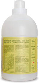 Rebel Green Organic Laundry Detergent - Natural Laundry Soap - Liquid Laundry Detergent with Dispenser Cup - Gentle Laundry Detergent - Fresh Peppermint & Lemon Scent - (68 Load Bottles, 2 Pack) by TinyTreasures Baby Boutique