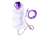 Water Drip Bags,1200ml Nutrition Bag Fluid Bag with Large Bore & Tube, 1Pcs