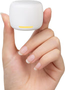 Babelio White Noise Sound Machine, Night Light, Mini and Portable, 15 Non-looping Sounds, Timer, Memory Function, for Adults Baby, Travel, White by TinyTreasures Baby Boutique