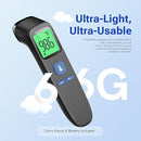 Forehead and Ear Thermometer for Adults and Kids, Fast Accurate Thermometer with Fever Alarm, 1S Reading & Silent Mode, Easy to Use for Baby, Kids & Elderly (Black) by TinyTreasures Baby Boutique