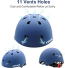 Kids Bike Helmet,Toddler Skateboard Helmets for Ages 2-3-5-8-14 Years Boys Girls，Adjustable Multi-Sport Bicycle Skateboarding Football Roller Skating Scooter Rollerblade Balance Bike Helmet by TinyTreasures Baby Boutique