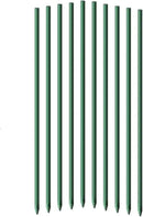 Garden Stakes 3Ft 50 Pack, 1/4-Inch Dia Ecofriendly Plant Stakes/Tomato Stakes/Green by GreenHaven Gardens
