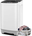 Nictemaw Portable Washing Machine 20Lbs Portable Washer Machine with Drain Pump, 2.8 Cu.ft Compact Washer with 10 Programs 8 Water Levels Small Washing Machine for Apartment, Home, Dorms, Rv by CozyNest Decor