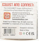 Shashibo Shape Shifting Box - Award-Winning Fidget Toy w/ 36 Rare Earth Magnets - Fidget Cube Transforms Into Over 70 Shapes, Sensory Toy Gift for Kids, Teens, and Adults (Optical Ilusion) by TinyTreasures Baby Boutique