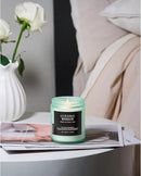 M&SENSE Candle Oceanic Breeze Scented Candle, Long Lasting Pineapple & Mango Scented Natural Soy Wax Candles 7.05oz 50 Hours Burn for Home Scented, Stress Relief Gifts for Women/Men by CozyNest Decor