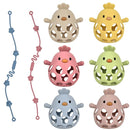Baby Teething Toys, Teething Toys, Teethers for Babies 3-6 Months, Baby Chew Toys, BPA Free Teether Mitten with Soft Texture for Sensory Exploration and Itching Teething Relief by TinyTreasures Baby Boutique