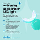 New Zimba Ultimate Whitening Kit | Cordless LED Accelerator Light, Whitening Strips, and Whitenig Pen by CozyNest Decor