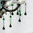 12pcs Raindrop Crystal Chandelier Prisms Parts, Hanging Crystals Beads for Chandeliers, Home Decoration by GreenHaven Gardens