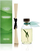 LOVSPA Reed Diffuser Set, Bamboo Citrus Scented Oil Diffuser with Sticks, Home Fragrance Accessories for Bathroom Shelf Decor, Aroma Diffusers for Home or Office Desk, USA Made by CozyNest Decor