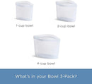 Stasher Premium Silicone Reusable Food Storage Bags, 3-Pack, Clear, Multi-Use Food Storage Bags, Lunch Bag, Travel Containers, BPA Free, Leak-free, Dishwasher-Safe, Eco-friendly by TinyTreasures Baby Boutique