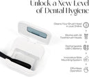Mondano UV-C Toothbrush Sanitizer and Holder, Toothbrush Case - Manual/Electric Toothbrush Cover for Any Toothbrush Head - Rechargeable Toothbrush Travel Case, Tooth Brush Cover Cap for Home by CozyNest Decor