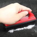 Rubber Pet Hair Removal Brush Lint & Hair Removal Cat Dog Hair Remover Brush Pet Hair Removal Tool Silicone Lint and Debris Remover for Cleaning, Grooming, Lint and Fur Removal, Home,Red by CozyNest Decor