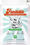 Freddie Laundry Detergent Sheets - Recyclable Packaging - No Mess Strips - 60 Loads - Crisp Frosty Mountain Scent by CozyNest Decor