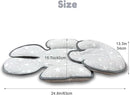 Infant Car Seat Insert, 2 in 1 Reversible Baby Car Seat Head & Body Support Cushion Pillow for Newborn,Soft Newborn Carseat Head Support Pad for Carseats, Strollers, Swings, Bouncers by TinyTreasures Baby Boutique