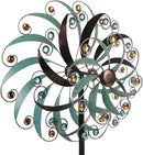 Stargarden Large Metal Wind Spinners for Outdoor, Metal Yard Art Wind Sculptures & Spinners for Yard and Garden Decorations (20x80 Inches) by GreenHaven Gardens
