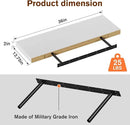 Large Floating Shelves for Wall Set of 2 Wooden Wall Shelves 36 in x 12.75 in x 2 in Room Decor Long Shelf with Invisible Wall Mount Bracket for Bedroom Kitchen Living Room White by CozyNest Decor