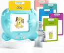 Talking Flash Cards for Toddlers, 510 Sight Words Kids English Learning Flashcards Educational Toys, Autism Pocket Speech Therapy Toys, Birthday Gifts for Boys Girls by TinyTreasures Baby Boutique