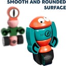 TEMI Magnets Robot Toy for 3 4 5 6 7 Year Old Boys - Transform Toys Planet Magnet Building Toys Stacking for Toddler, Learning Educational Christmas and Birthday Gifts for Kids Ages 3-7 by TinyTreasures Baby Boutique