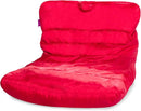 Posh Creations Structured Comfy Seat for Bedrooms and Dorm Rooms, Large Bean Bag Chair, Laguna Lounger, Red by TinyTreasures Baby Boutique