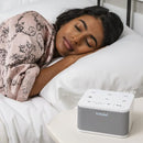 Serene Evolution 45 Sound Portable White Noise Machine - Sleep Sound Machine for Adults, Kids, Baby, Home, Office Privacy - White Noise Machine for Office - Nature Sound Machine - White Noise Maker by TinyTreasures Baby Boutique